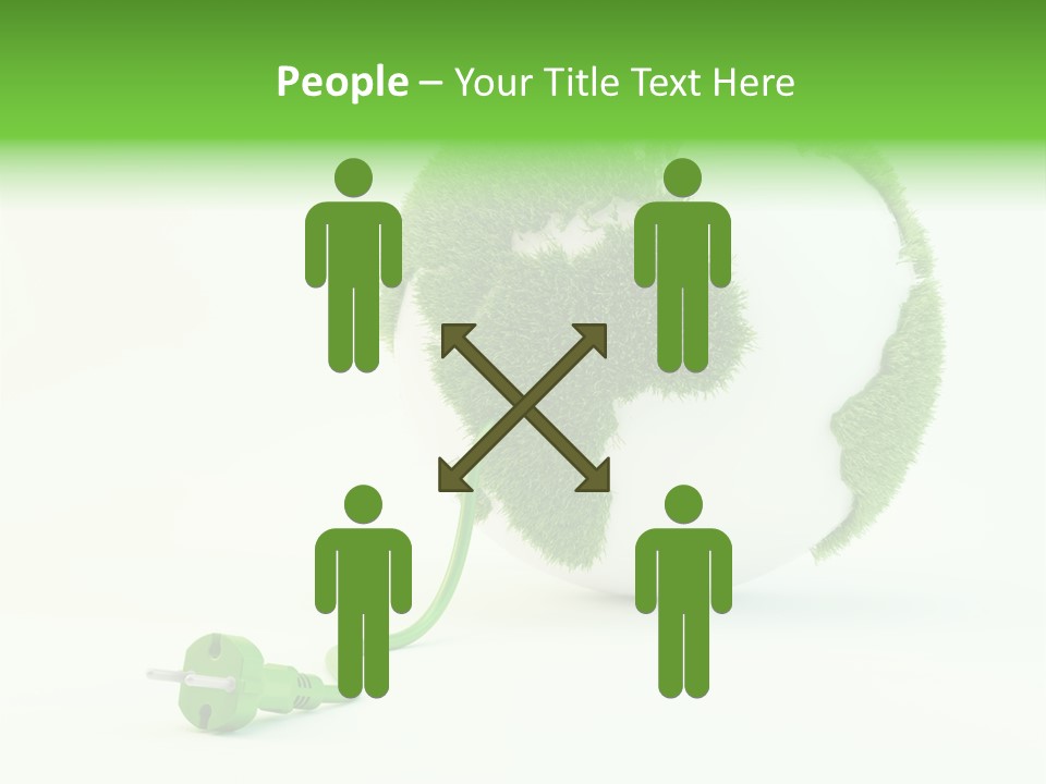 Globe Clean Solar PowerPoint Template