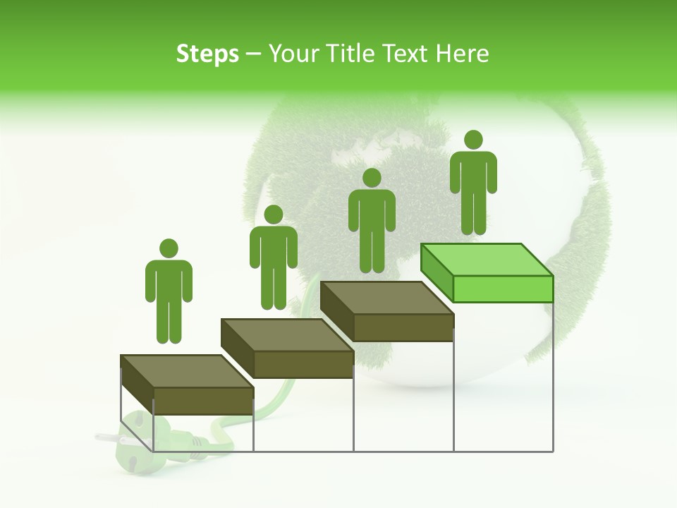 Globe Clean Solar PowerPoint Template