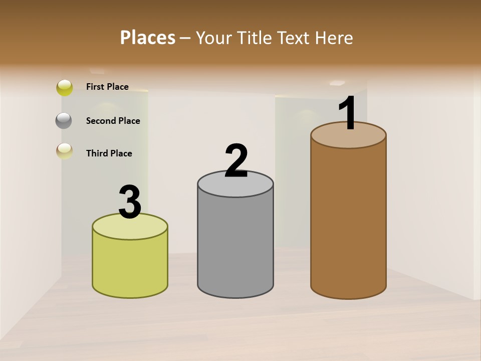 Clean Decorating Living PowerPoint Template