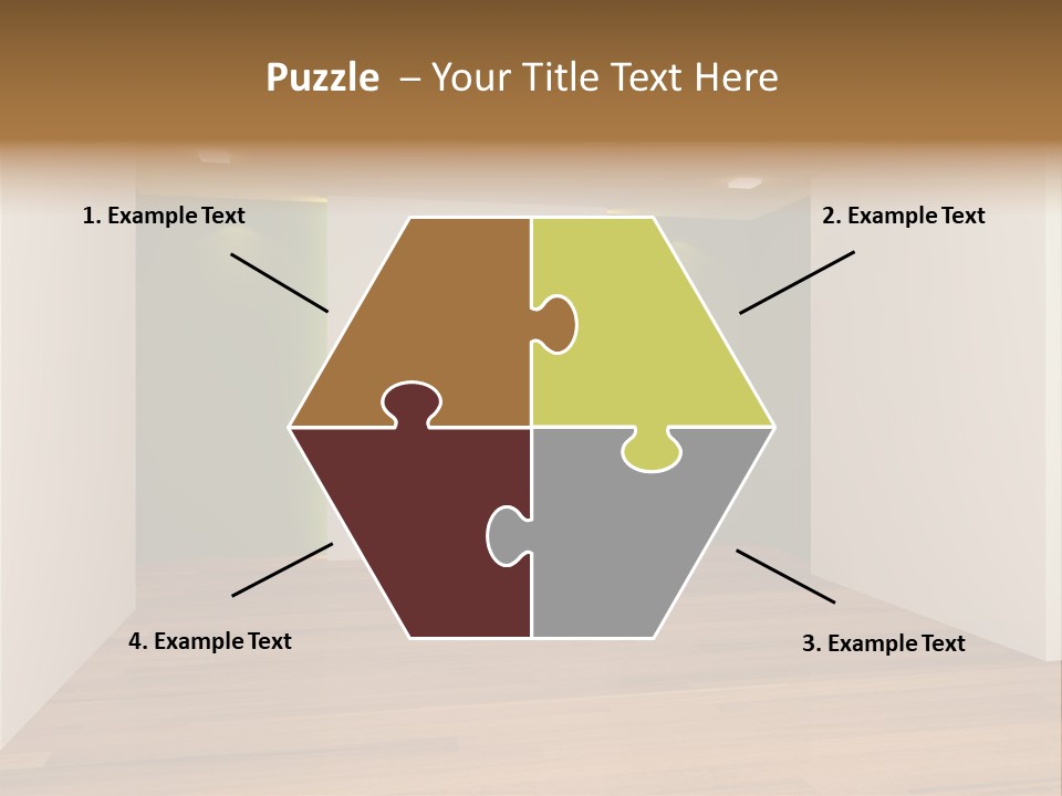 Clean Decorating Living PowerPoint Template