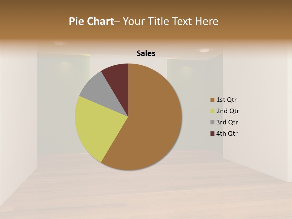 Clean Decorating Living PowerPoint Template