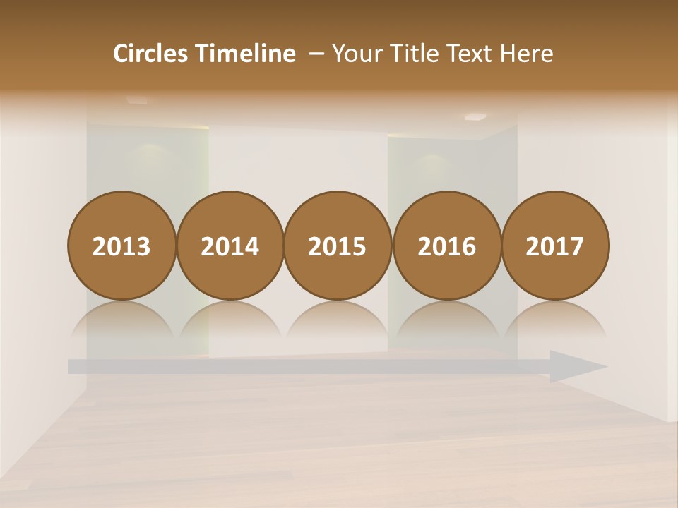 Clean Decorating Living PowerPoint Template