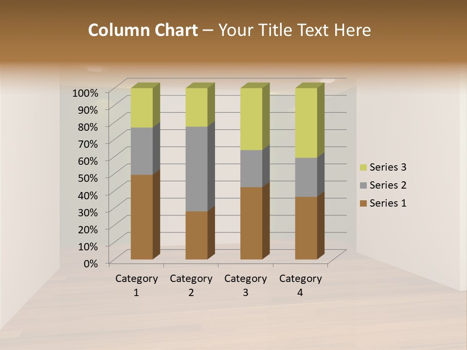 Clean Decorating Living PowerPoint Template