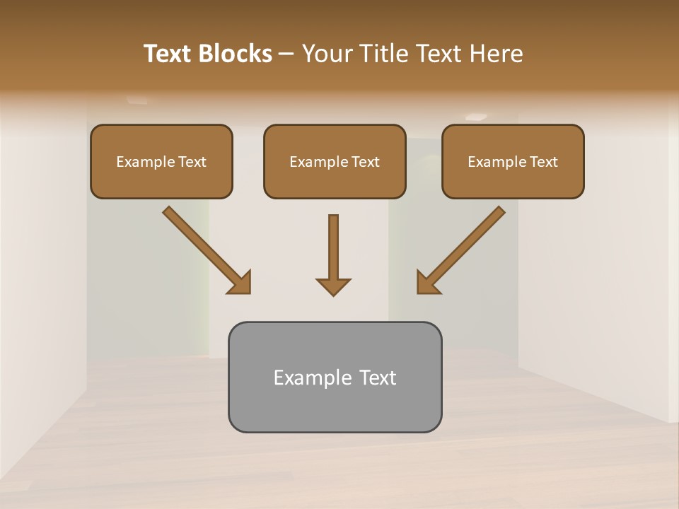 Clean Decorating Living PowerPoint Template