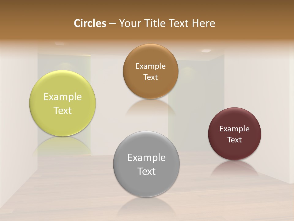 Clean Decorating Living PowerPoint Template