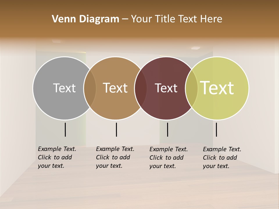 Clean Decorating Living PowerPoint Template