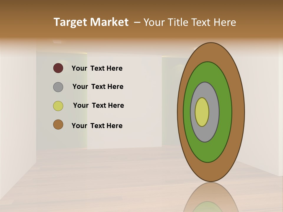 Clean Decorating Living PowerPoint Template