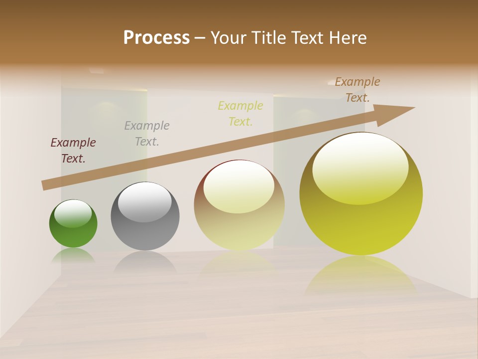 Clean Decorating Living PowerPoint Template