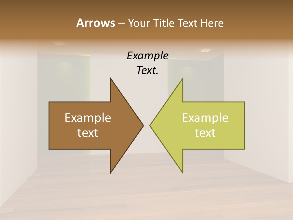 Clean Decorating Living PowerPoint Template