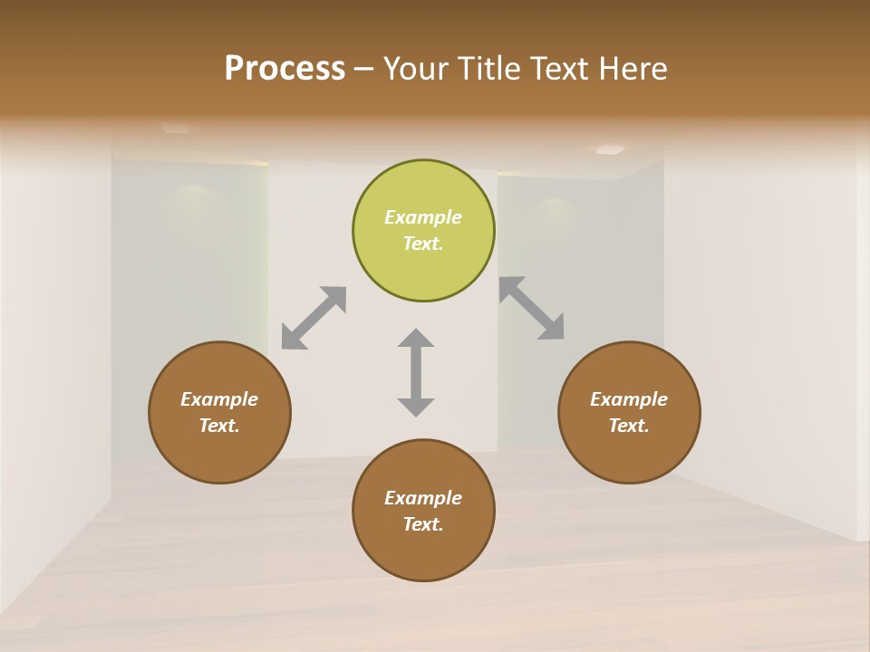 Clean Decorating Living PowerPoint Template