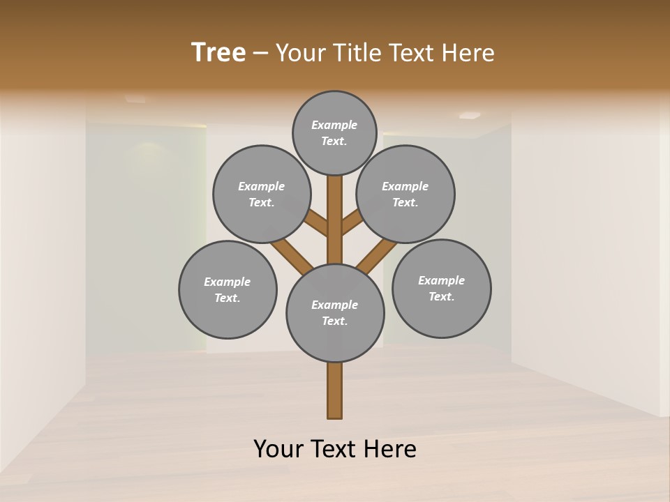 Clean Decorating Living PowerPoint Template