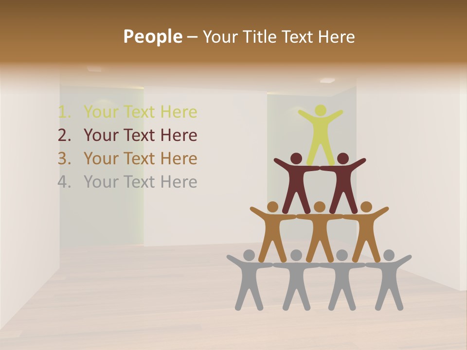 Clean Decorating Living PowerPoint Template