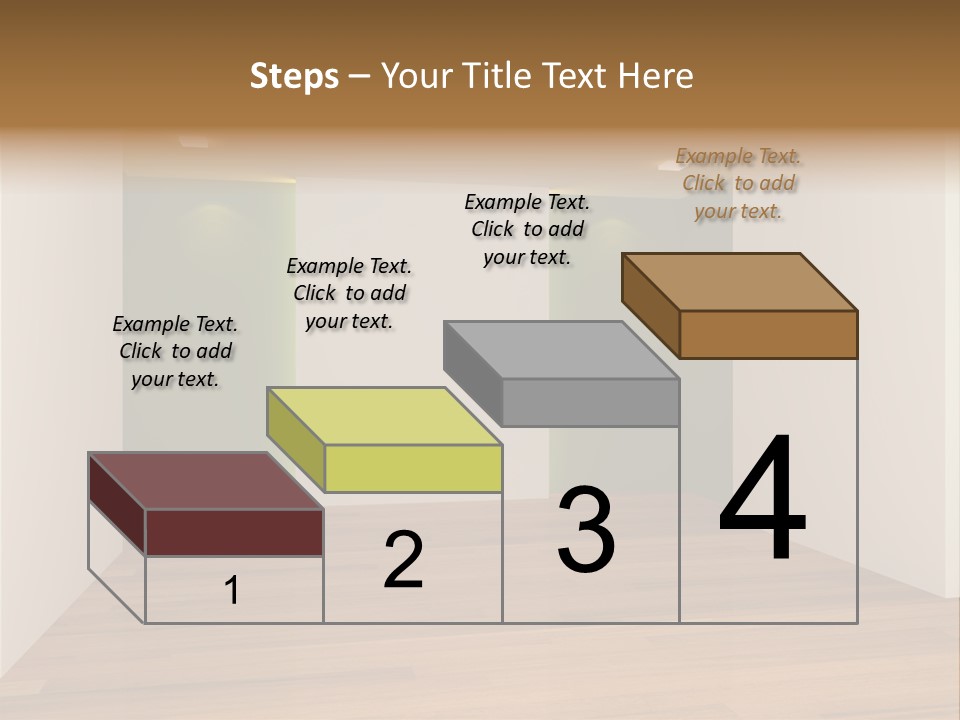 Clean Decorating Living PowerPoint Template