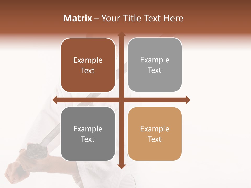 Exercise Sword Honor PowerPoint Template