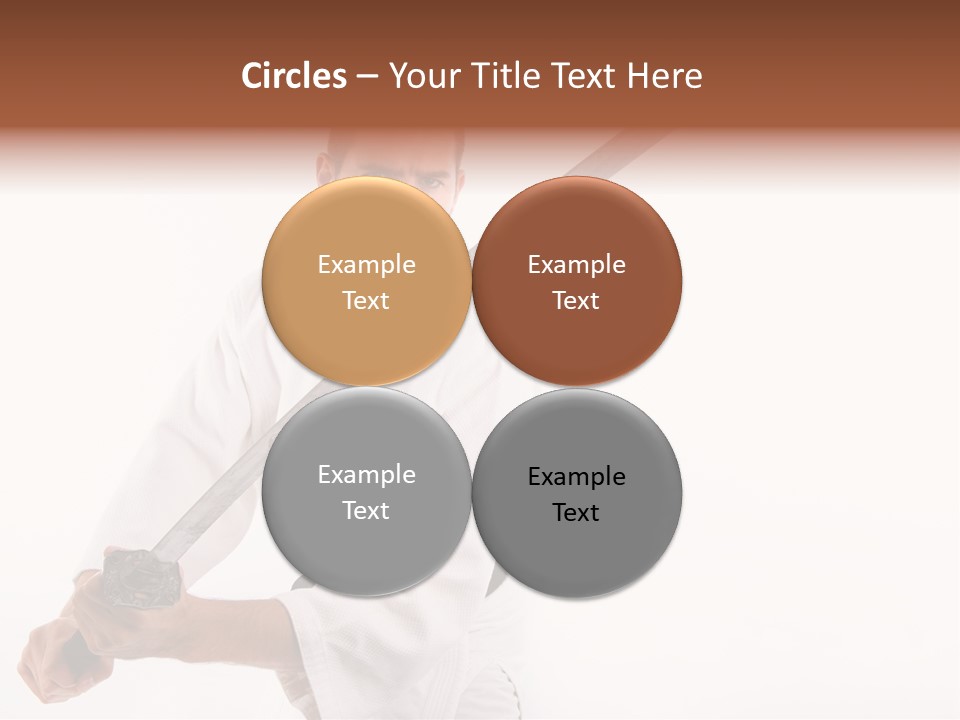 Exercise Sword Honor PowerPoint Template
