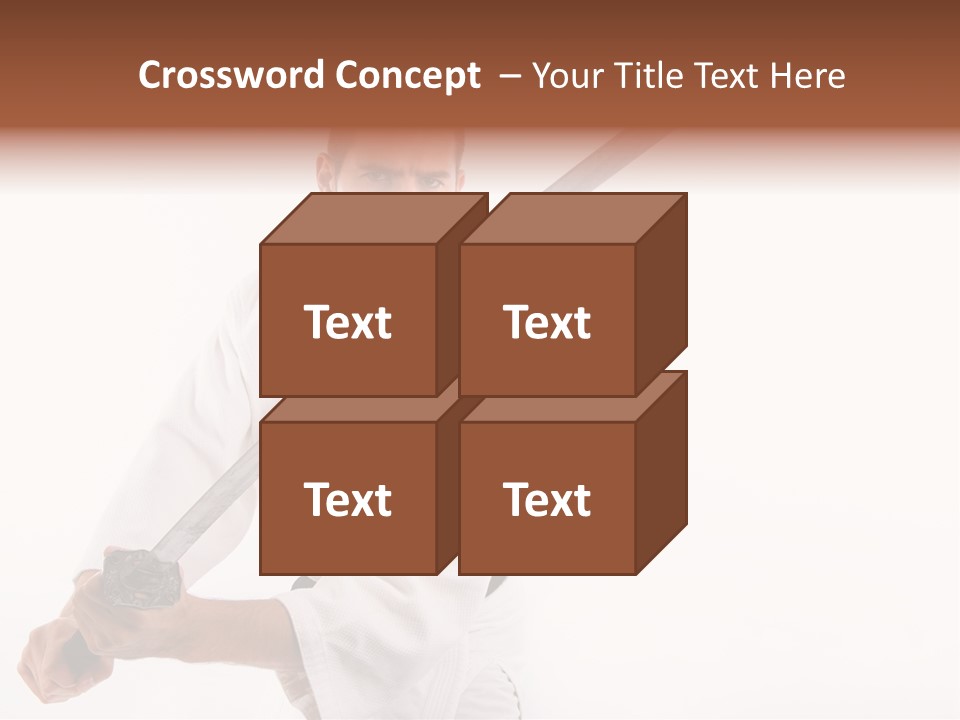Exercise Sword Honor PowerPoint Template