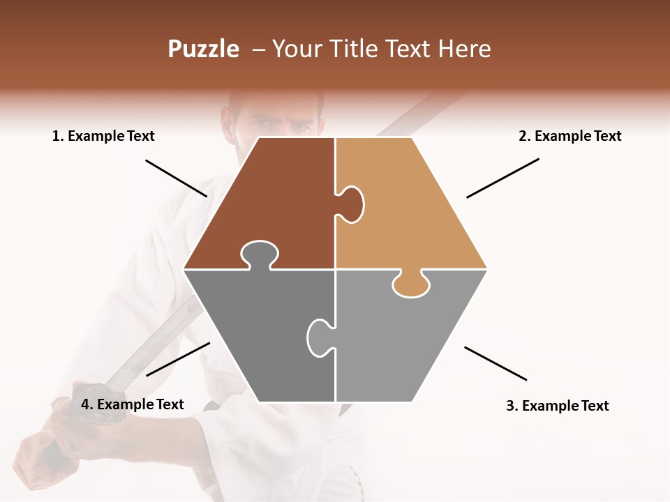 Exercise Sword Honor PowerPoint Template