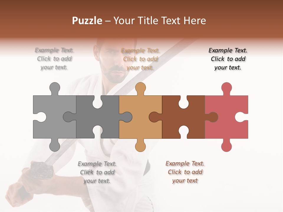 Exercise Sword Honor PowerPoint Template