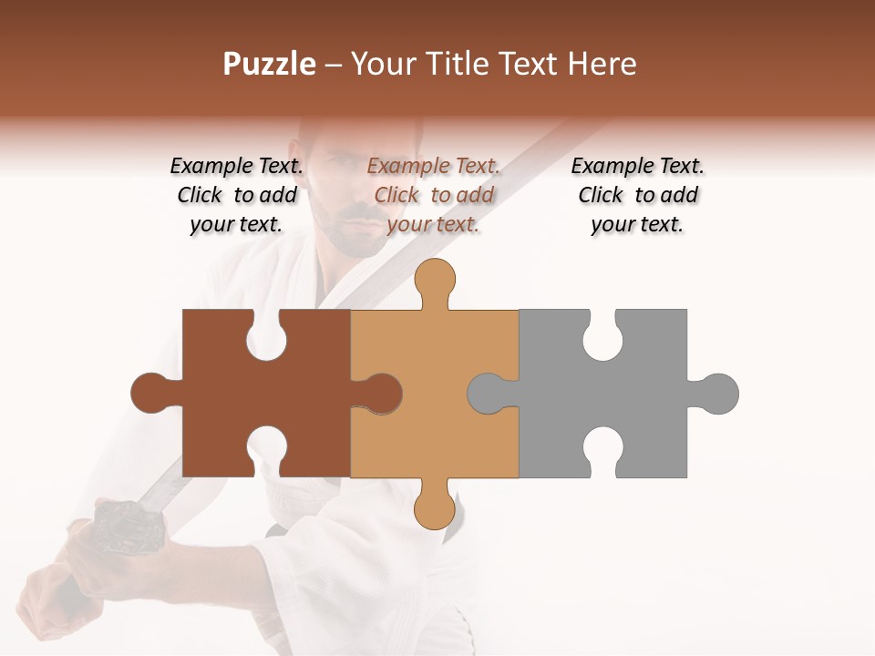 Exercise Sword Honor PowerPoint Template