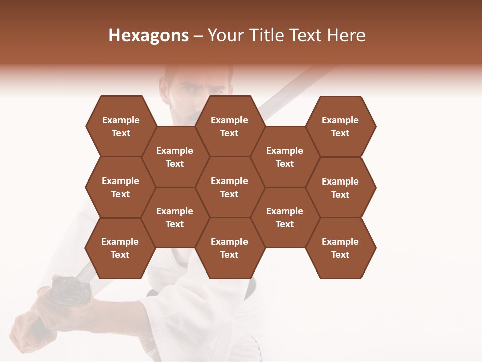 Exercise Sword Honor PowerPoint Template