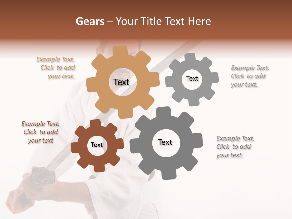 Exercise Sword Honor PowerPoint Template