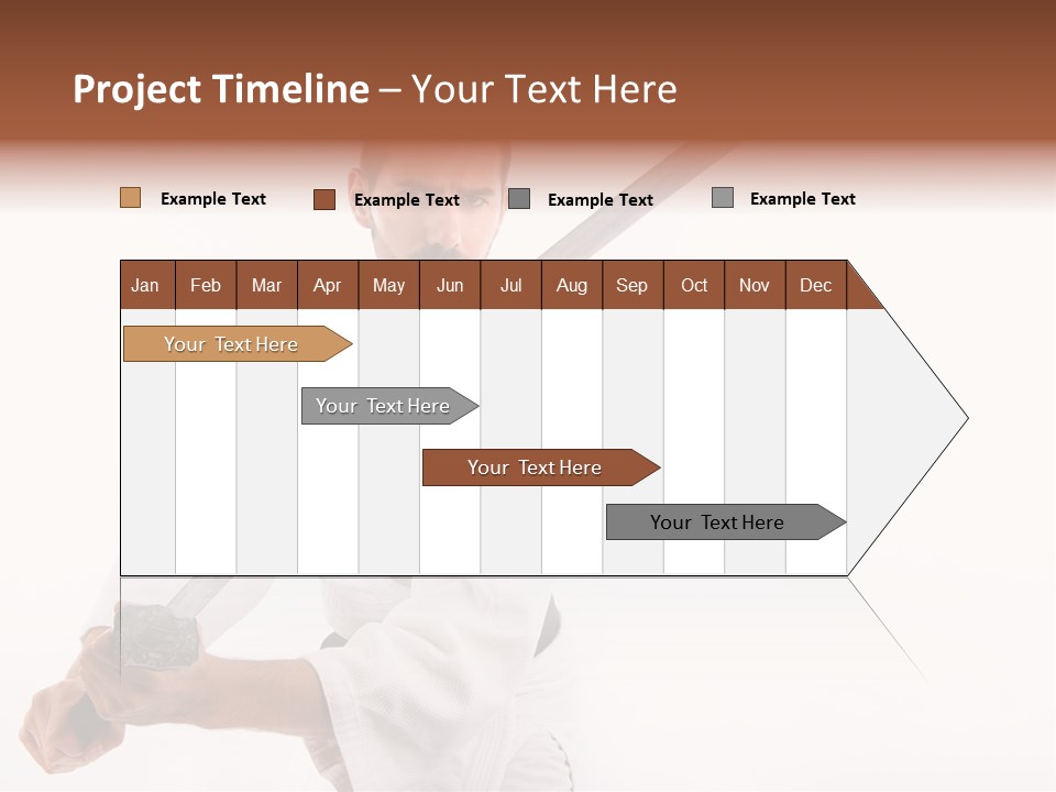 Exercise Sword Honor PowerPoint Template