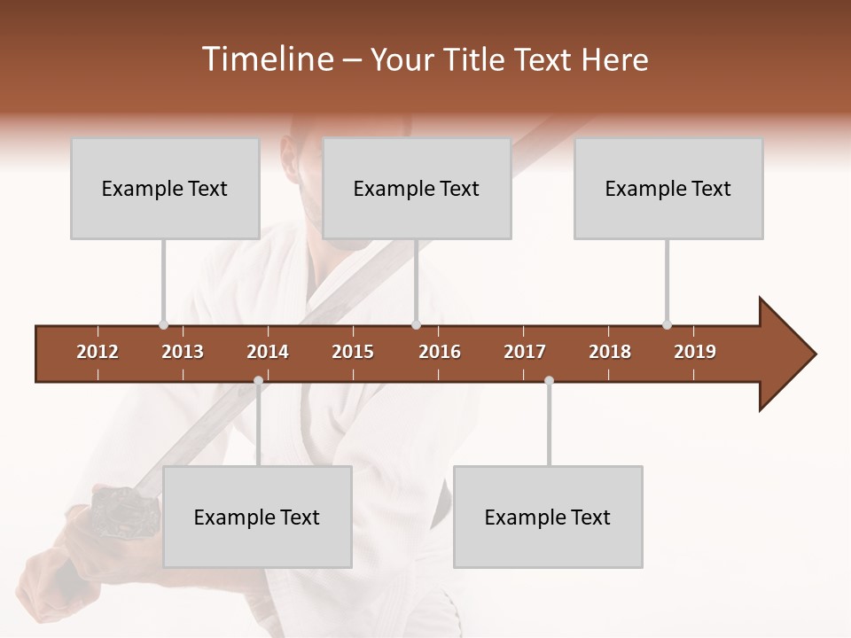 Exercise Sword Honor PowerPoint Template