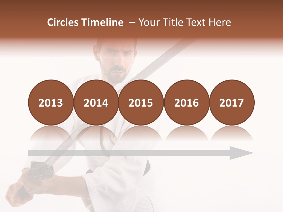 Exercise Sword Honor PowerPoint Template