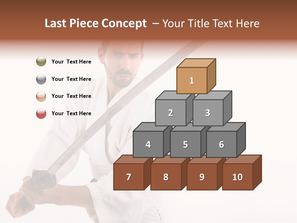 Exercise Sword Honor PowerPoint Template