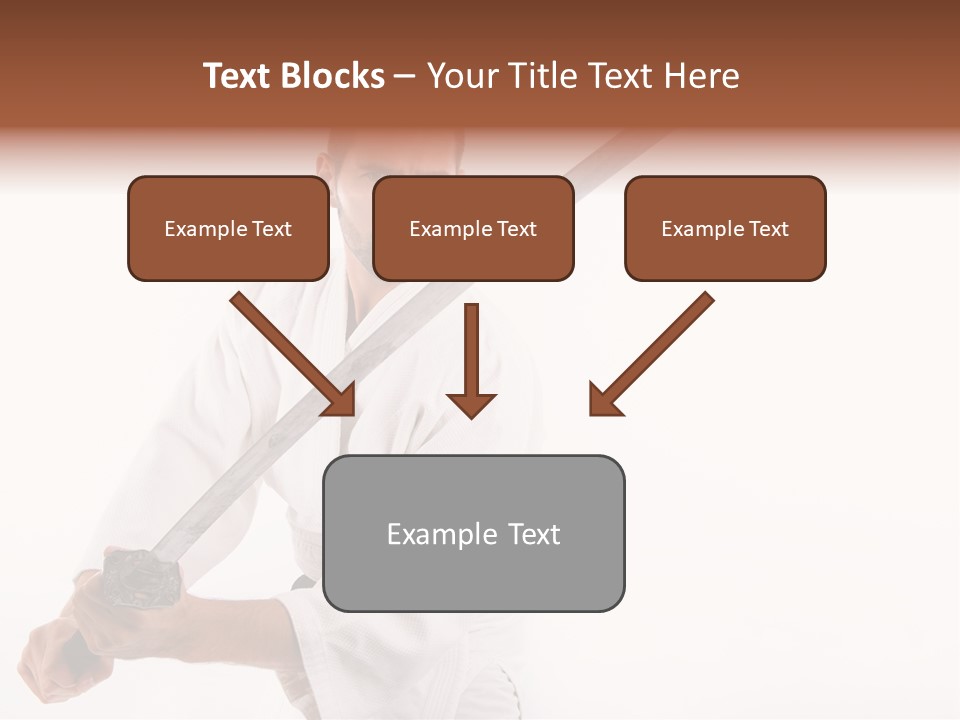Exercise Sword Honor PowerPoint Template