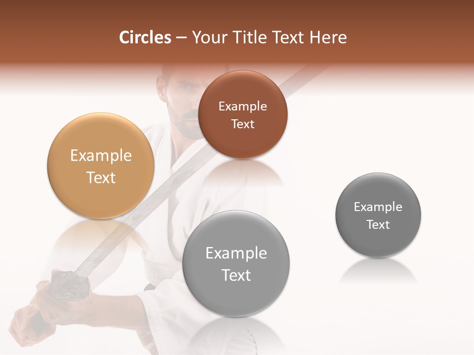Exercise Sword Honor PowerPoint Template