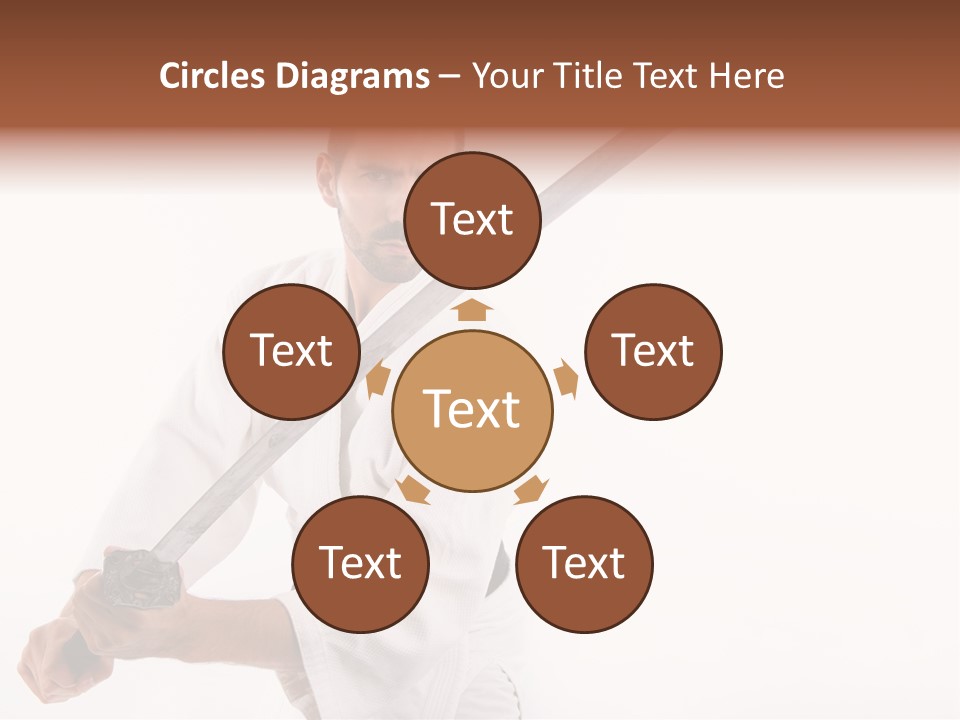 Exercise Sword Honor PowerPoint Template