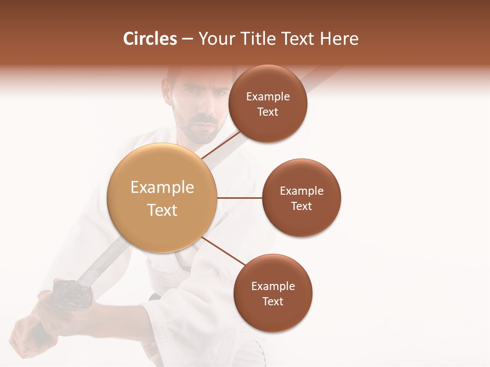Exercise Sword Honor PowerPoint Template