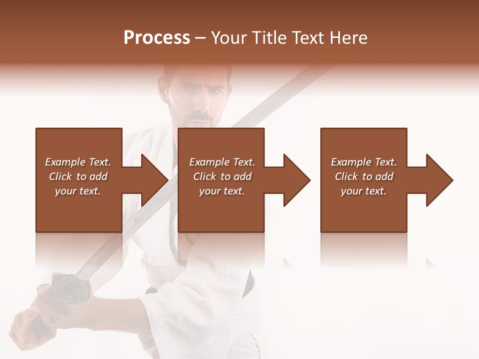 Exercise Sword Honor PowerPoint Template