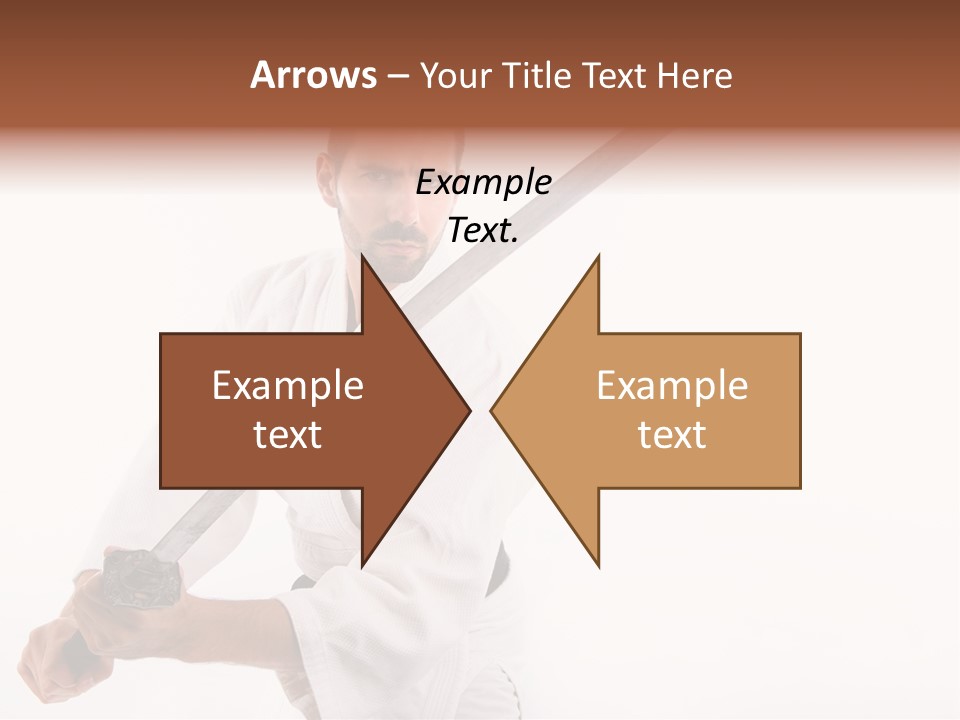 Exercise Sword Honor PowerPoint Template