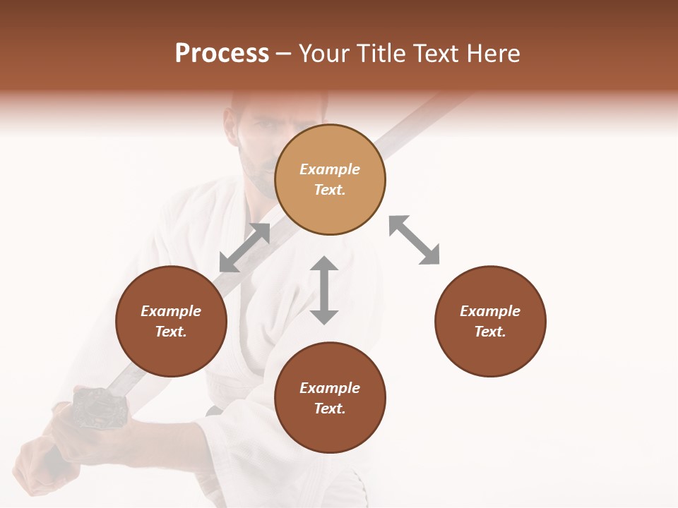 Exercise Sword Honor PowerPoint Template