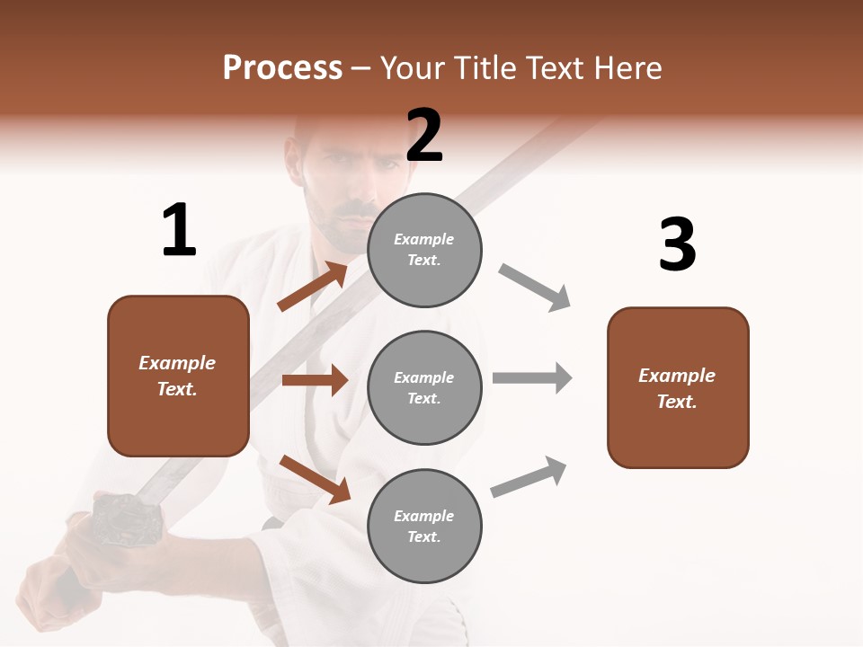 Exercise Sword Honor PowerPoint Template