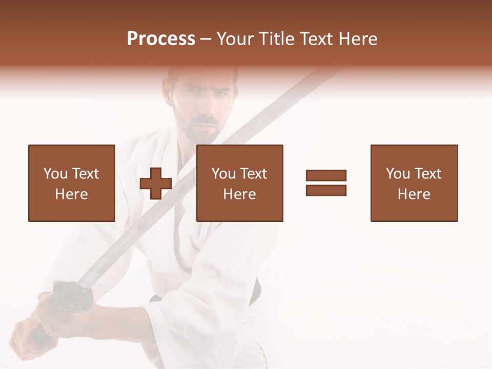 Exercise Sword Honor PowerPoint Template