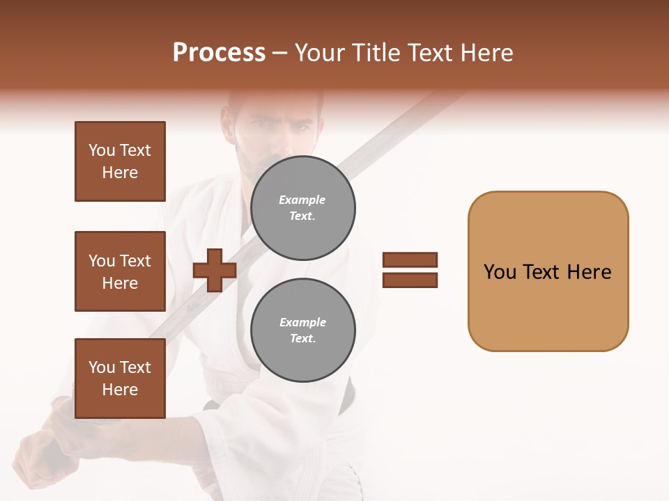 Exercise Sword Honor PowerPoint Template