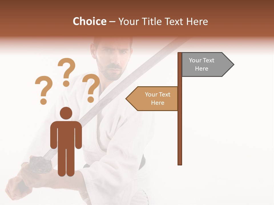 Exercise Sword Honor PowerPoint Template