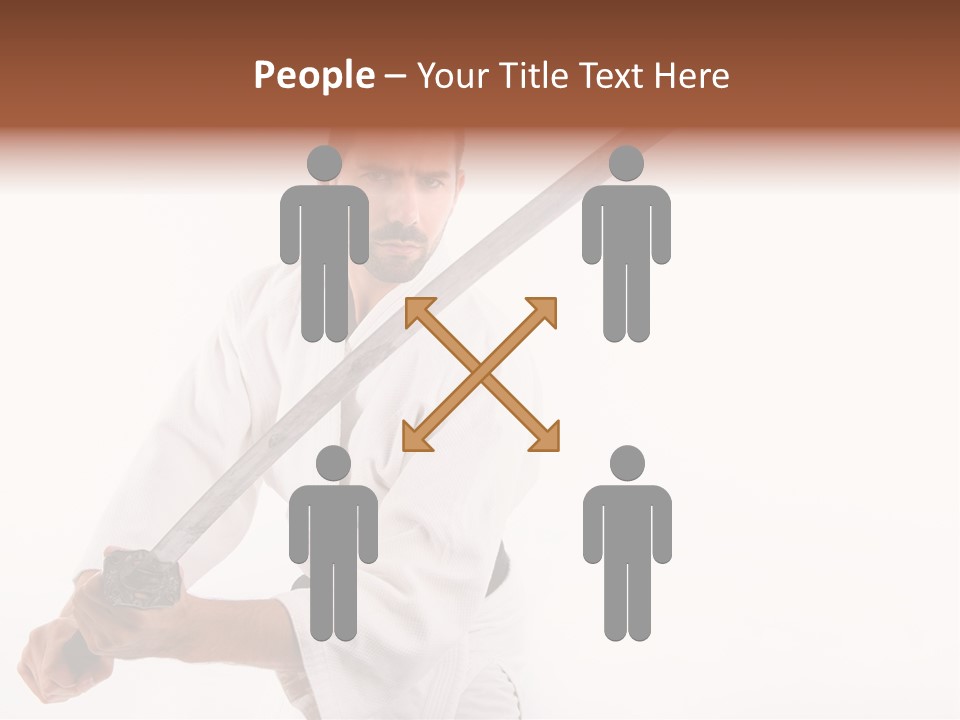 Exercise Sword Honor PowerPoint Template