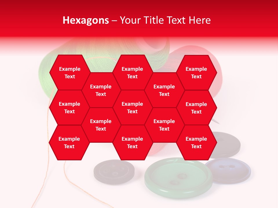 Fashion Thread Green PowerPoint Template