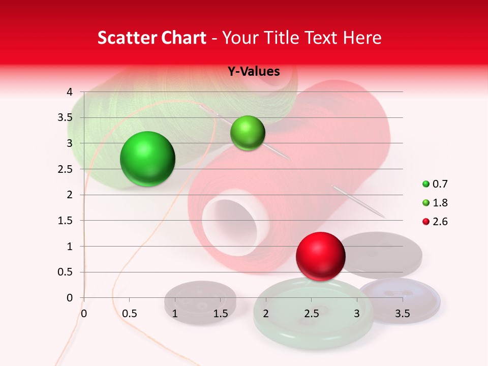 Fashion Thread Green PowerPoint Template