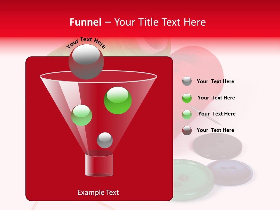 Fashion Thread Green PowerPoint Template