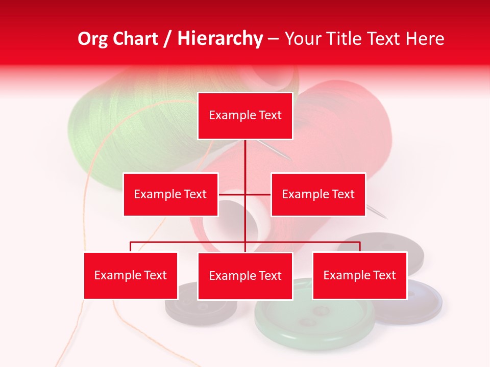 Fashion Thread Green PowerPoint Template