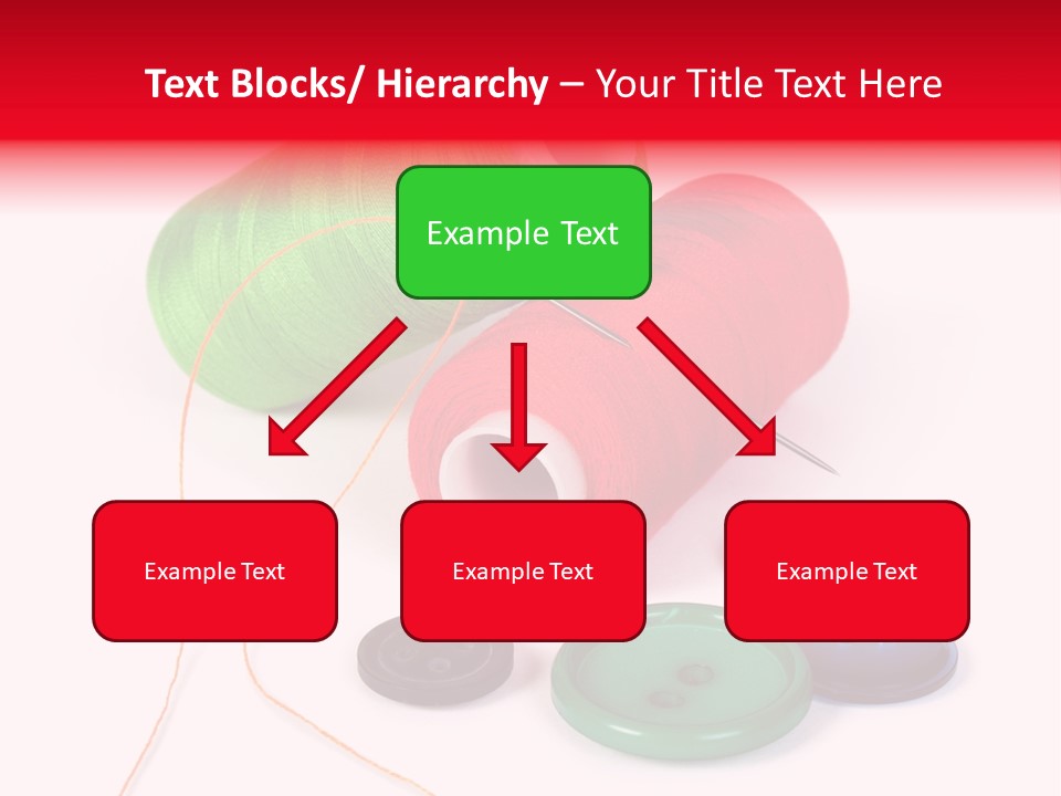 Fashion Thread Green PowerPoint Template