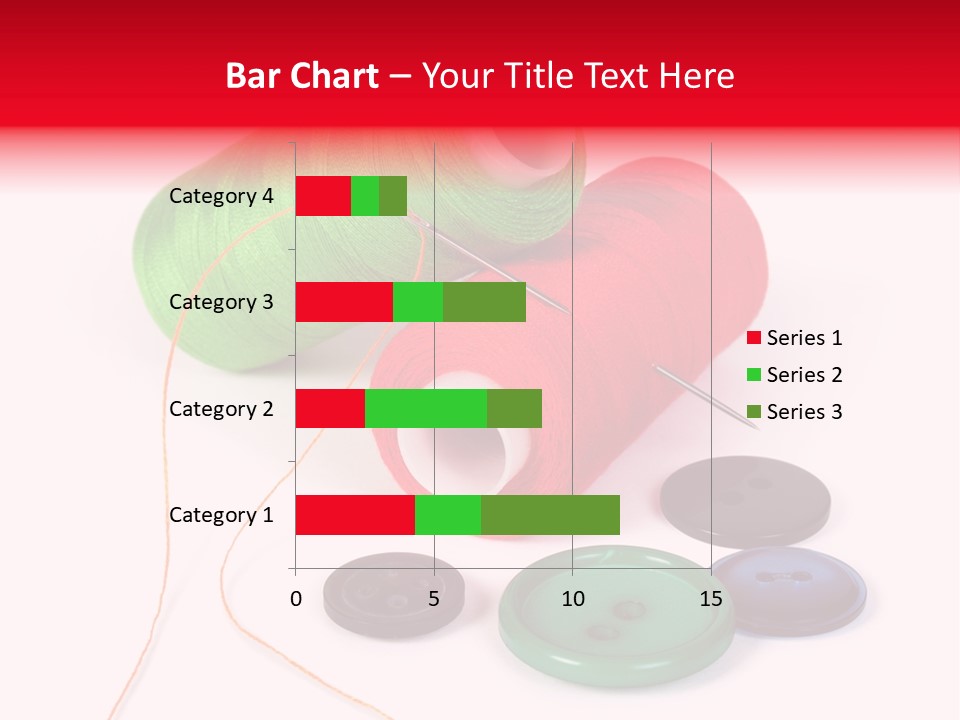 Fashion Thread Green PowerPoint Template