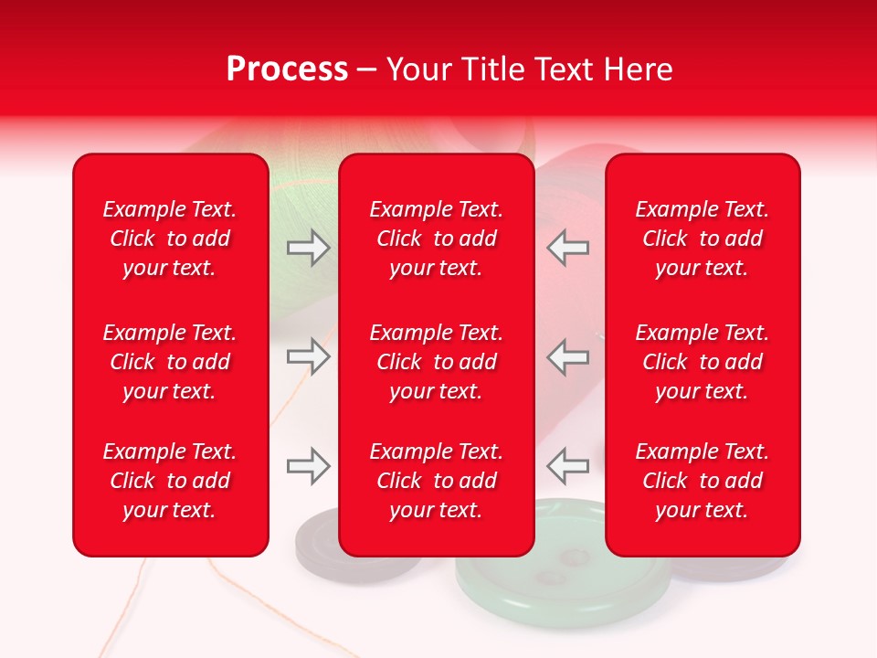 Fashion Thread Green PowerPoint Template