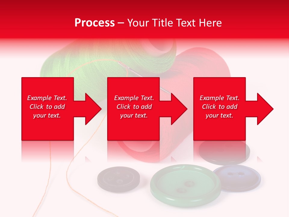 Fashion Thread Green PowerPoint Template