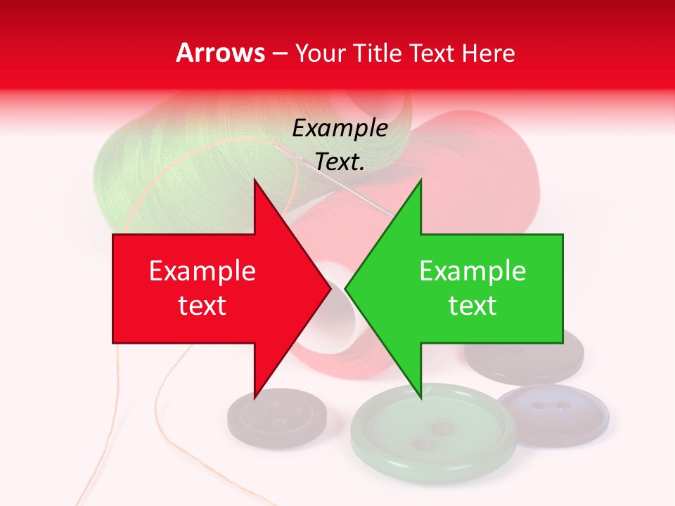 Fashion Thread Green PowerPoint Template